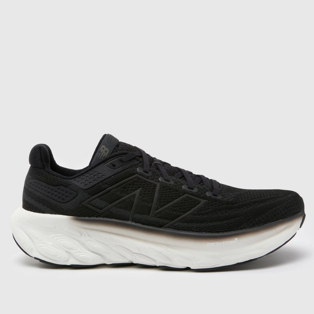 New Balance fresh foam x 1080 v13 trainers in black & white